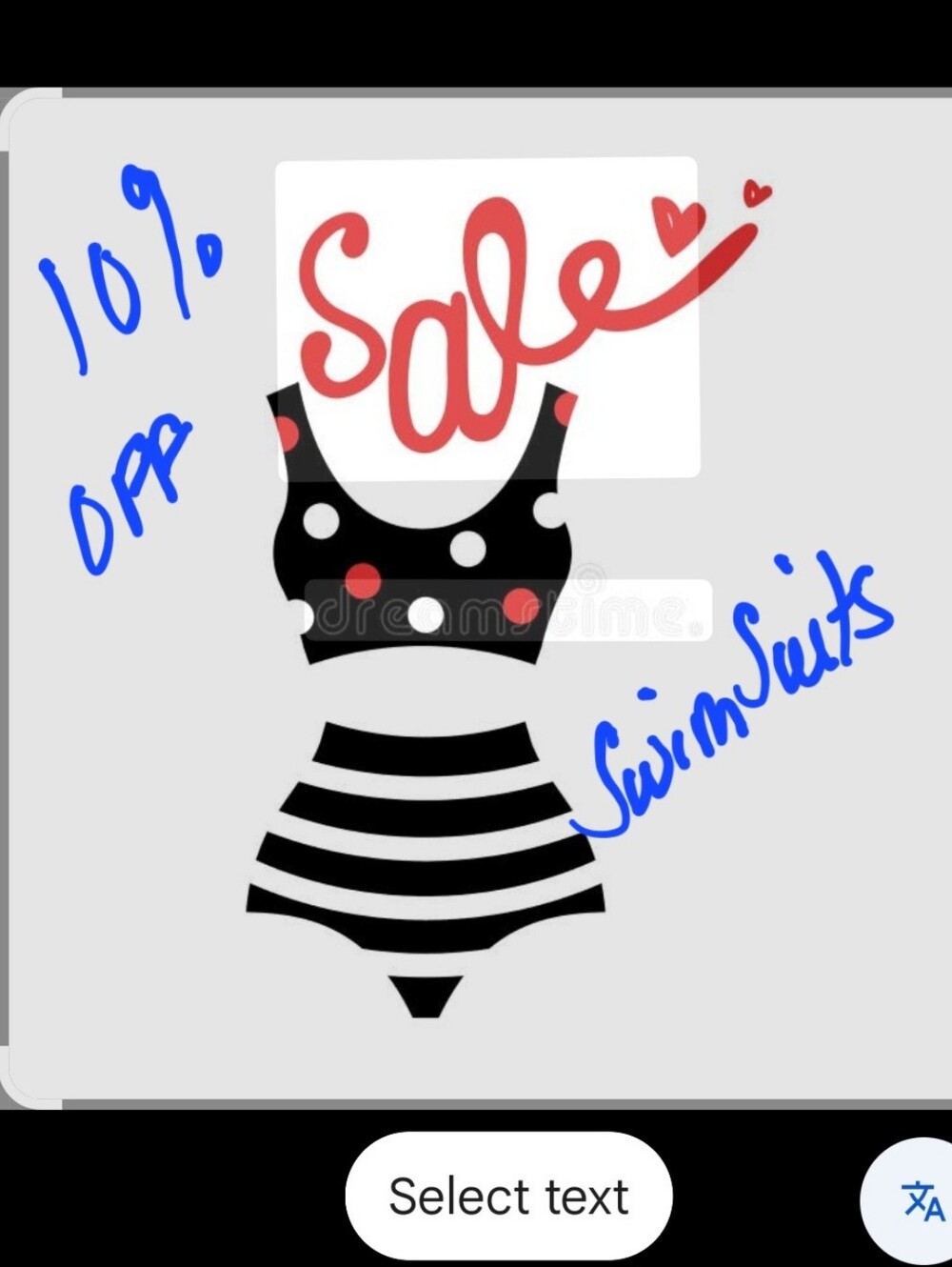 10 % OFF SWIM SUIT SALE